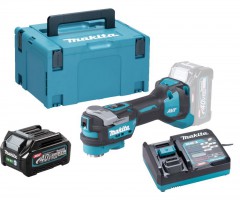 Makita TM001GZ02 40V MAX XGT Brushless Multi-Tool With AVT & StarLock Max, 1 x 2.5Ah Battery, Charger & MakPac Case £369.95